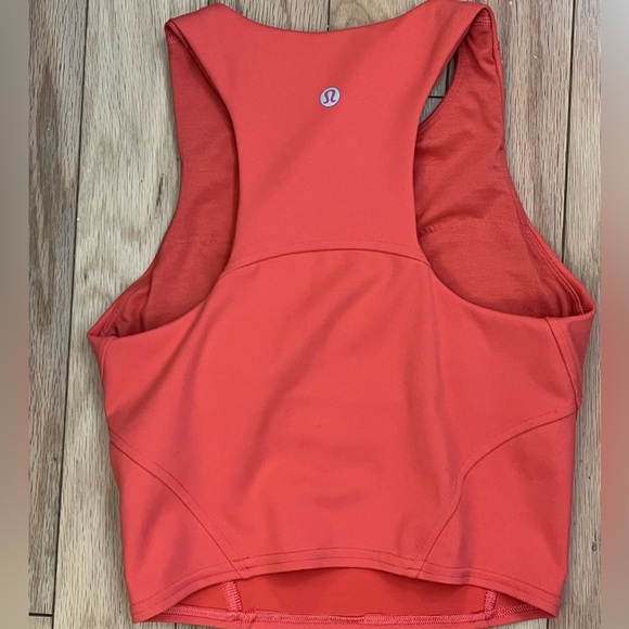Lululemon Invigorate Training Tank Top Raspberry Size 2 - Picture 4 of 6